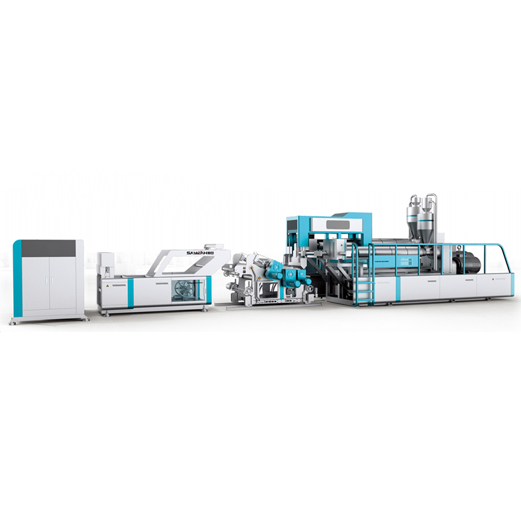 High performance single and multi-layer plastic extrusion machine PLA PET sheet extruder production line
